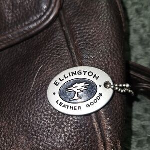 Ellington Brown Leather Backpack